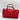 Vintage Gucci Red GG Supreme Boston Bag 0610-6970