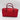 Vintage Gucci Red GG Supreme Boston Bag 0610-6970