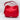 Burberry Canterbury Red Leather Shoulder Bag 0610-0921