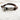 Retired James Avery Brown Leather Ichthus Bracelet