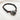 Retired James Avery Brown Braided Leather Ichthus Madallion Bracelet