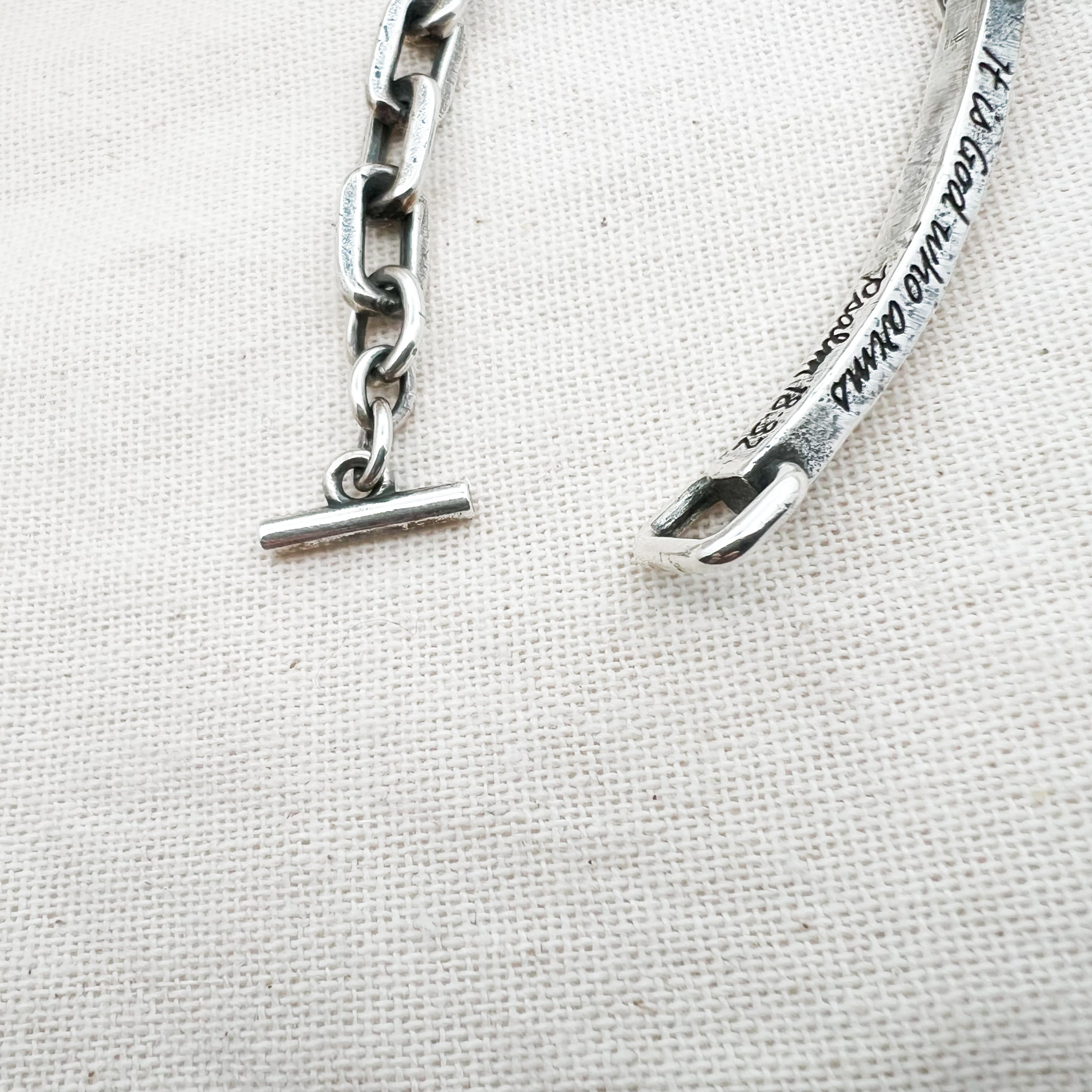 James Avery Medium Armed with Strength Bracelet