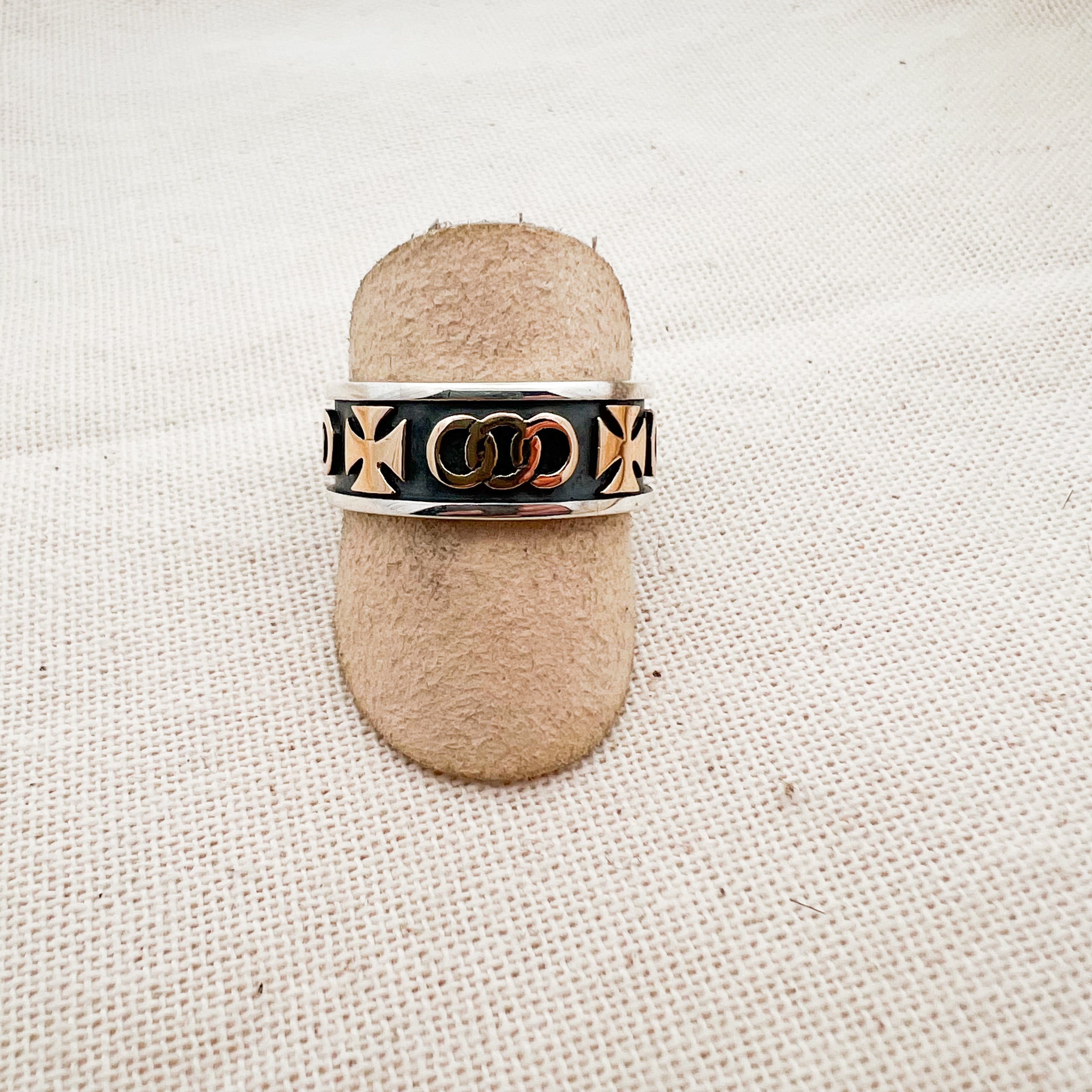 Retired James Avery Pattee Cross Ring Size 9.5