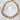 TOVA Sofia Necklace Unfoiled Clear