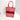 Christian Dior DiorAmour Red Polka Dot Vertical Book Tote