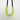 Tova Mini Sofia Necklace Electric Yellow + Smutt