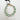 TOVA Croatia Bracelet Aqua Glimmer + Gold 7.5"