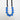 Tova Mini Sofia Necklace Electric Blue + Smutt