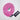 TOVA Vanessa Necklace Electric Pink Ignite + Smutt