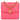 Chanel Coco Love Pink Lambskin Plexiglass Quilted Clutch With Chain Crossbody S630-2001