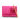 Chanel Vintage Camelia Satin Chain Shoulder Bag Pink 1990s