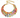 TOVA Nova Choker Necklace Watermelon + Antique Gold