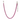 TOVA Oakland Necklace Silver Dark Rose