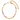 TOVA Oakland Necklace Gold Pink Ombre