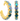 TOVA Jubilee Hoop Earrings Skylie + Antique Gold