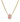TOVA Lumi Necklace Vintage Rose