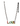 TOVA La La Love Necklace Gunmetal