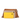 Fendi Fringe Triplette Pouch Clutch Set Yellow Beige Brown