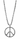 TOVA Woodstock Peace Necklace Smutt