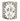 TOVA Sydney Ring Clear + Antique Silver