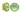TOVA The Basics Studs Lemon Aqua