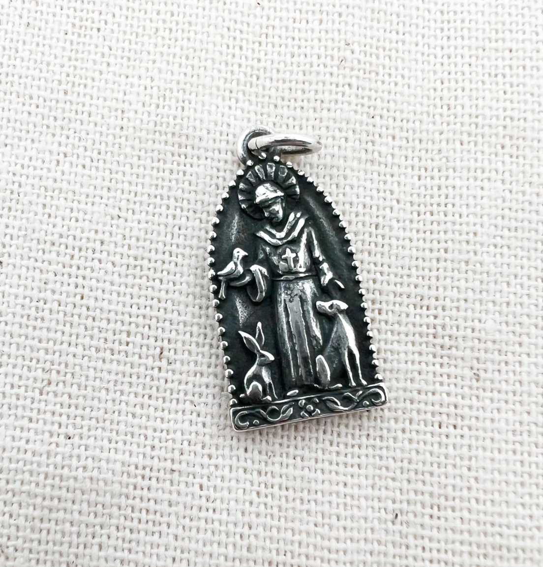 Retired James Avery St Francis Charm