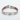 Hermes Grey Micro Kelly Leather Wrap Bracelet
