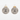 Chanel Silver CC Clip-on Earrings