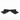 Chanel Black Ribbon Bow Tie Brooch
