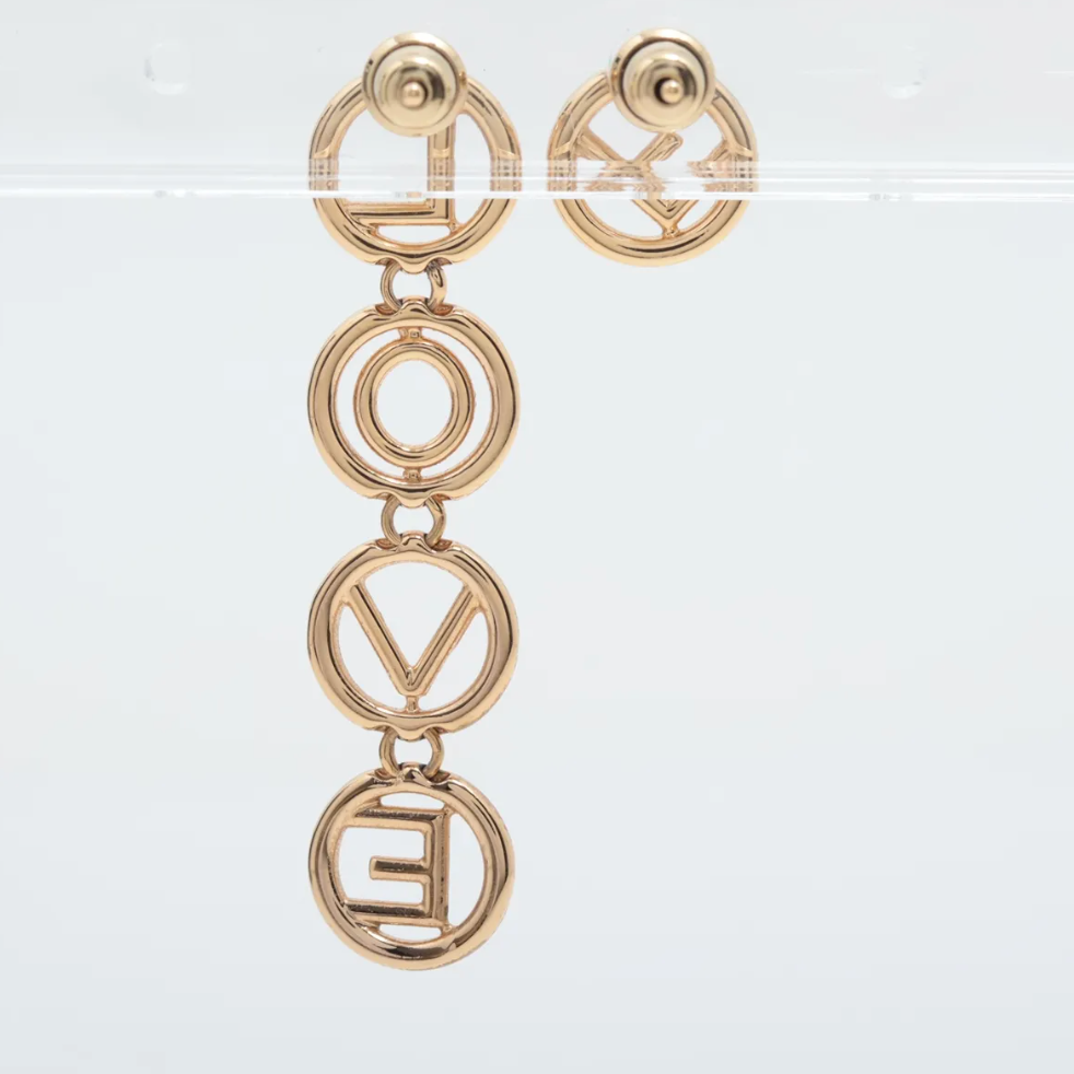 Fendi Love Dangle Earrings