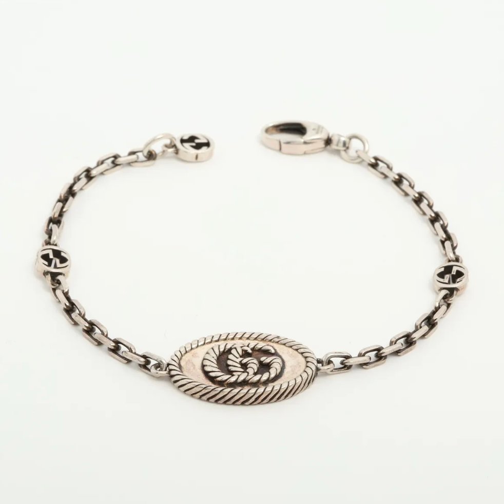 Gucci GG Marmont Sterling Silver Bracelet