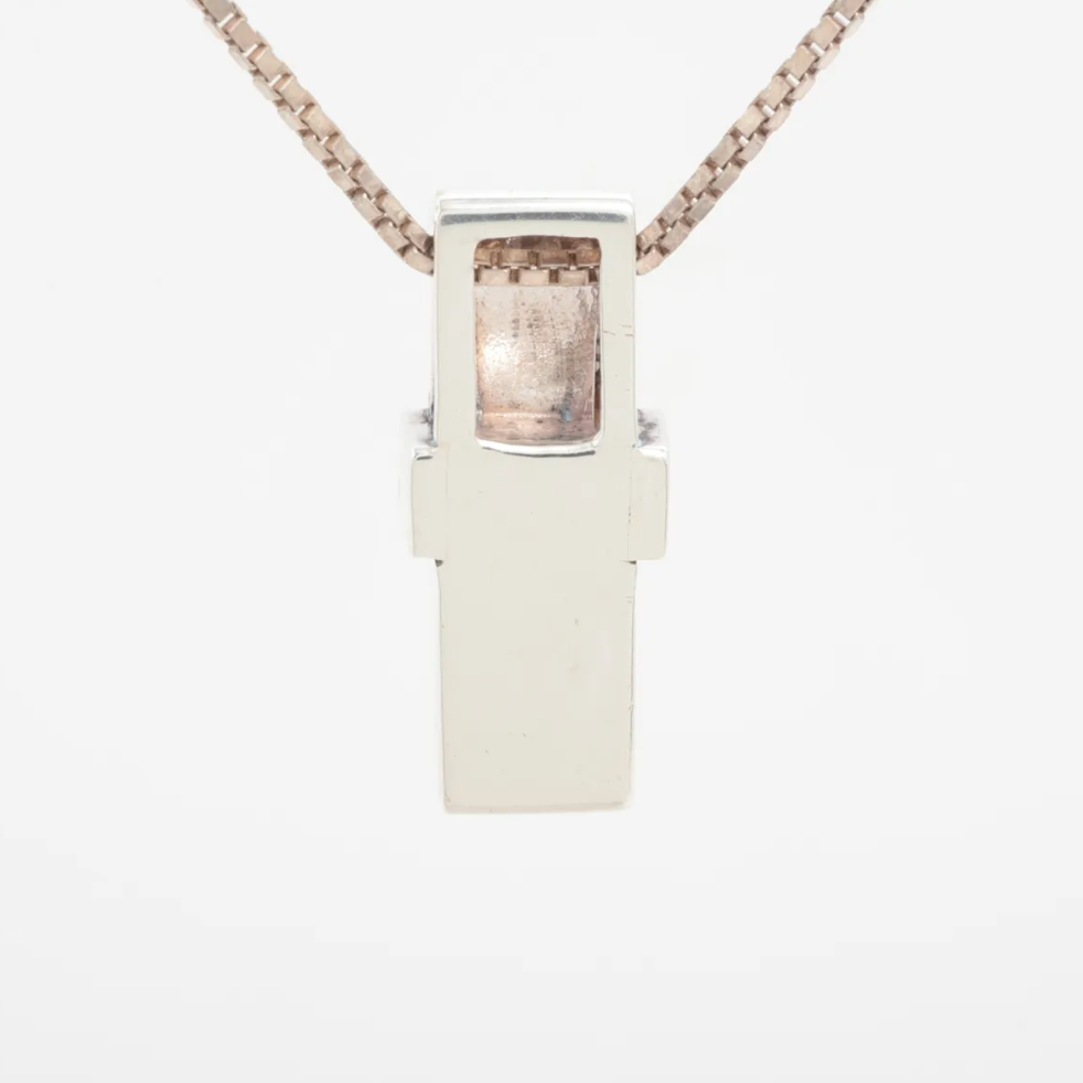 Celine 18" Sterling Silver Necklace