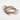 Christian Dior CD Logo Skinny Beige Linen Belt