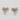 Gucci Interlocking G Heart Stud Earrings
