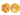 TOVA Basics Stud Earrings in Light Peach Lemon