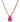 TOVA Milli Necklace in Electric Pink