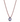 TOVA Milli Necklace in Tanzanite + Scarlet