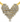 TOVA Candy Heart Necklace in Clear