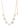 TOVA Multi Heart Necklace in Colors