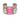 TOVA Glenn Bracelet in Antique Silver + Pink