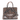 Prada Vitello Brown Rhinestone Studded Twin Pocket Tote Bag