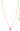 TOVA Milli Necklace Ultra Orchid + Clear