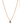 TOVA Milli Necklace in Light Rose + Volcano