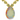 TOVA Melinda Necklace Verde Linen Ignite + Antique Gold