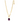 TOVA Mini Soleil Necklace Amethyst