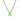 TOVA Milli Necklace Electric Green