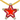 TOVA Sweet Star Necklace Orange