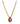 TOVA Milli Necklace Amethyst + Ovaline