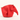 Loewe Elephant Crossbody Bag Red Leather
