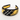 Christian Dior Yellow Plaid Headband 0921-3018